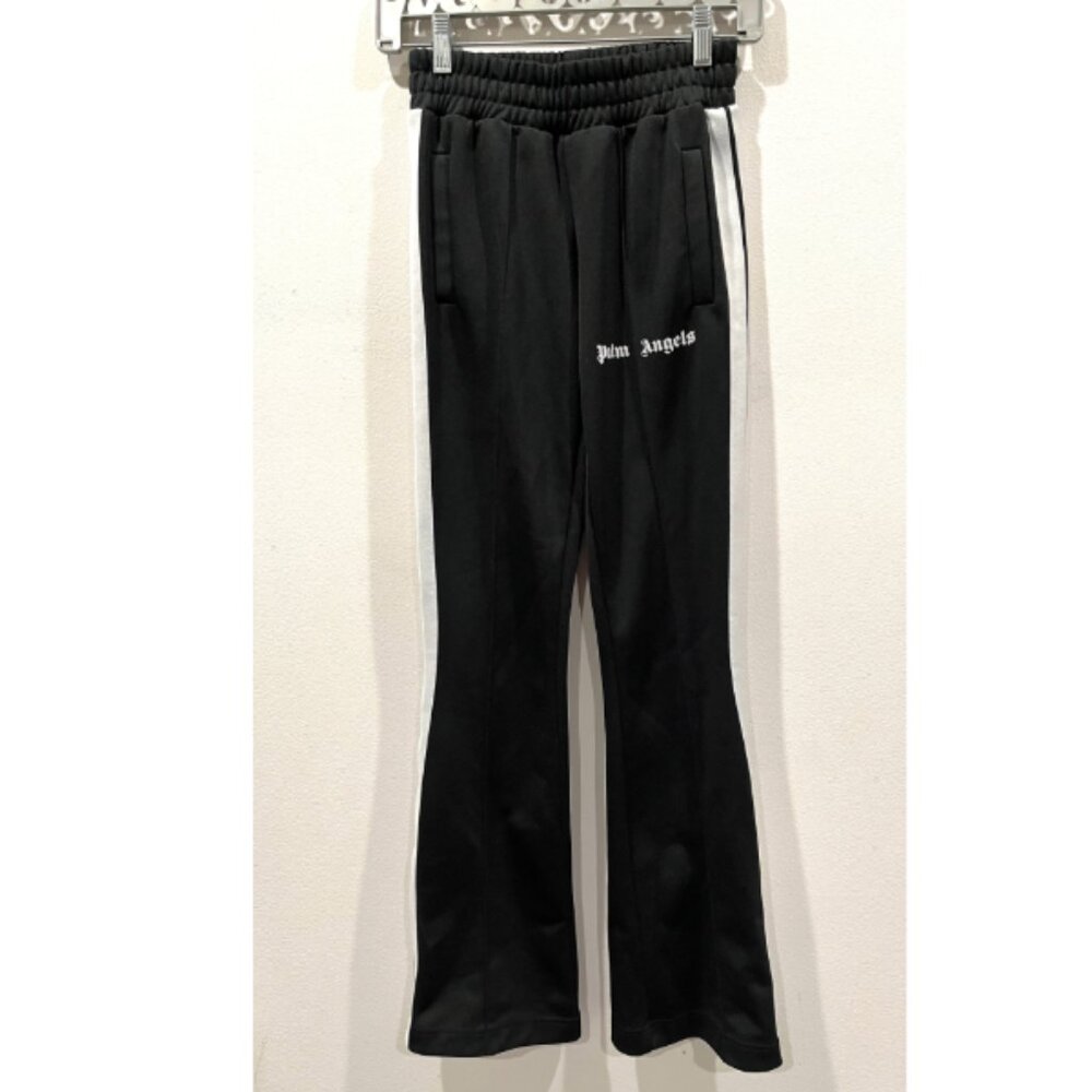 RARE SIZE! PALM ANGELS SLIM FIT FLARED LEG TRACK PANTS - Picture 2 of 14
